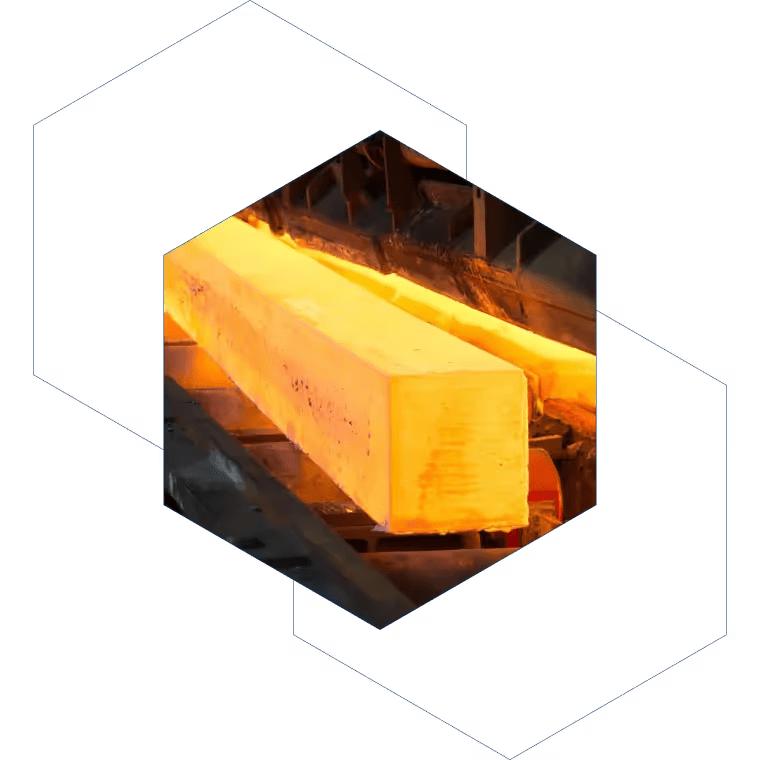 red hot metal
